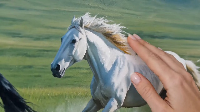 Amazon.com: ANRUOXI Horse Pictures Wall Decor, 7 Running Horses